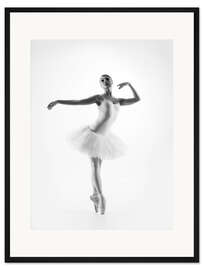 Gerahmter Kunstdruck Balletttänzerin