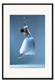 Gerahmter Kunstdruck Tanz des Schwans