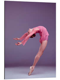 Magnettafel Junge Ballerina im rosafarbenen Kleid