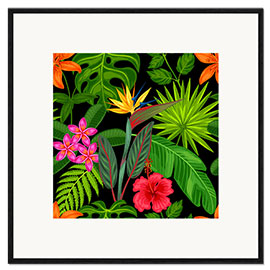 Framed art print Strelitzia