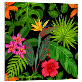 Magnettafel Strelitzia