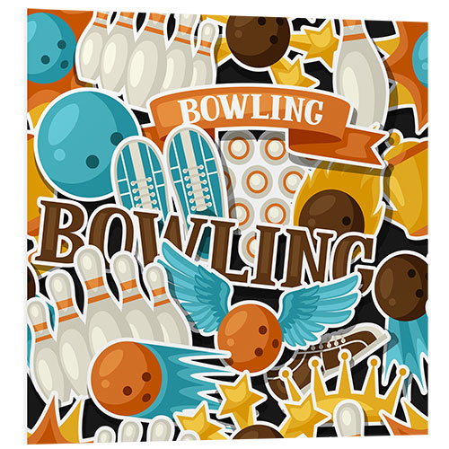 PVC-tavla bowling