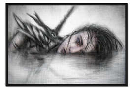 Gerahmter Kunstdruck Spiegelungen