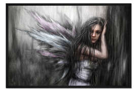 Gerahmter Kunstdruck Gothic Engel