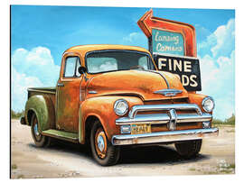 Magnettafel Pick Up Truck