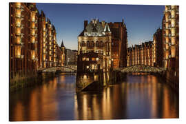 Magnettafel Wasserschloss - Speicherstadt Hamburg