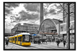 Gerahmter Kunstdruck Berlin Alexanderplatz