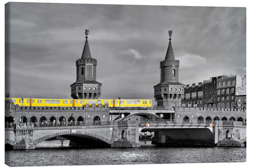 Quadro em tela Berlin Oberbaumbruecke