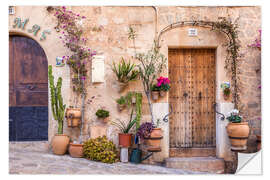 Sticker mural Old Town in Valldemossa (Mallorca, Spain)