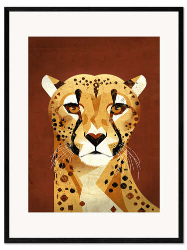 Framed art print Cheetah