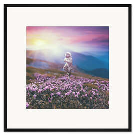 Gerahmter Kunstdruck Astronaut's Dream