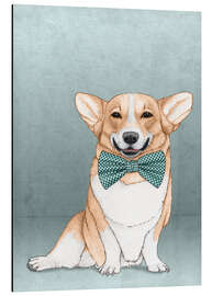 Quadro em alumínio Corgi Dog