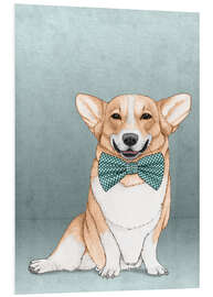 Foam board print Corgi Dog