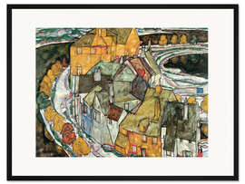 Gerahmter Kunstdruck Der Häuserbogen II (Inselstadt)