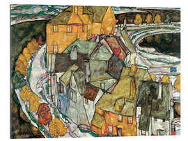 Gallery print Crescent of Houses II (Island Town)