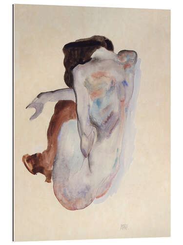 Gallery print Woman crouching