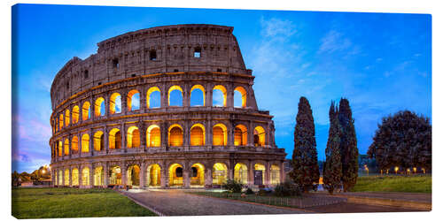 Leinwandbild Kolosseum in Rom, Italien V