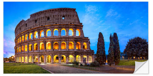 Vinilo para la pared Coliseum in Rome, Italy V