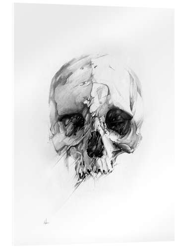 Acrylglasbild Skull