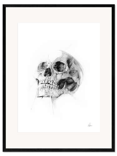 Framed art print Skull