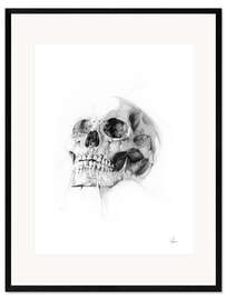 Framed art print Skull