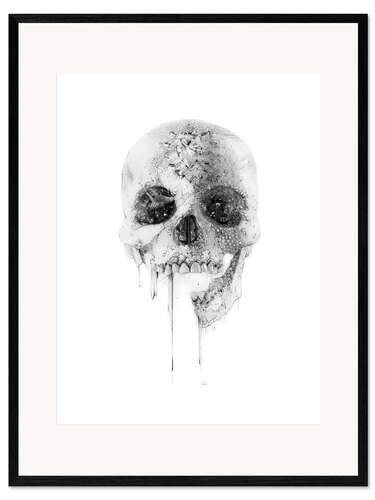 Framed art print Crystal Skull