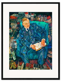 Inramat konsttryck Dr. Hugo Koller