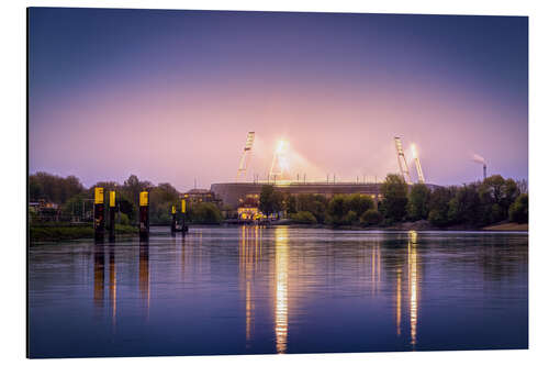 Aluminium print Bremen Stadium