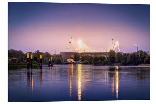 Foam board print Bremen Stadium