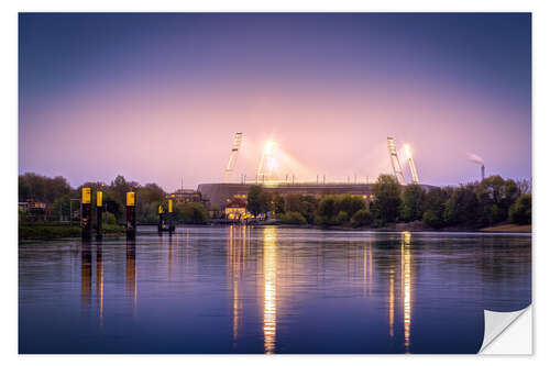 Naklejka na ścianę Bremen Stadium