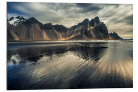 Magnettafel Island | Vesturhorn | Stokksnes