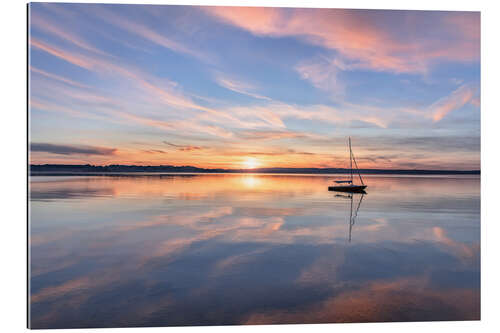 Gallery print Lake Starnberg (Bavaria) - Sunset