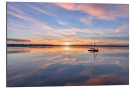 Magnettafel Starnberger See (Bayern) - Sonnenuntergang