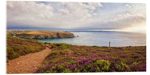 Akryylilasitaulu Coast path