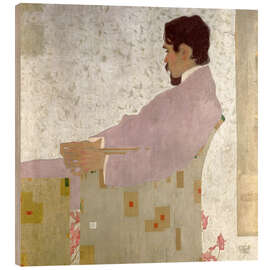 Holzbild Anton Peschka - Egon Schiele