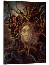 Alubild Haupt der Medusa