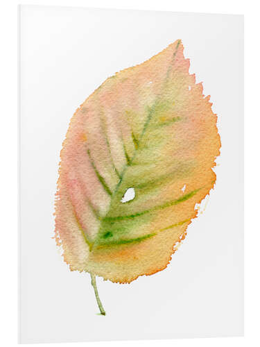 Quadro em PVC Autumn leaf