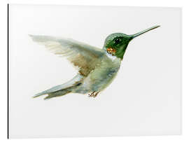 Tableau en aluminium Hummingbird