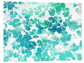 Acrylglasbild Clover Pattern