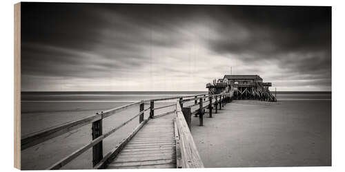 Puutaulu St. Peter Ording - Storm