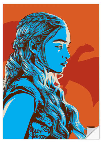 Sticker mural Daenerys Targaryen