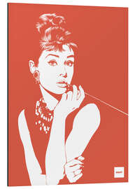 Magnettafel Audrey Hepburn Pop Art