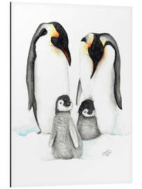 Magnettafel Pinguine