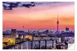 Naklejka na ścianę Berlin skyline in summer