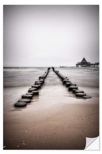 Muursticker Heringsdorf, Usedom