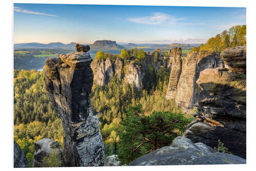 PVC print Saxon Switzerland