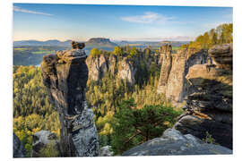 Foam board print Saxon Switzerland