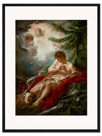 Gerahmter Kunstdruck Johannes der Täufer