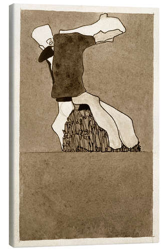 Lienzo Composition with two figures