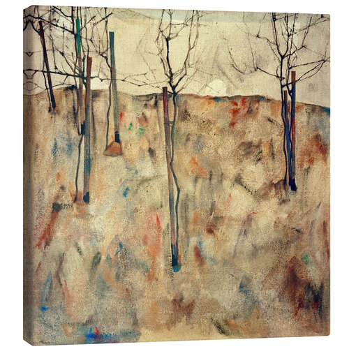 Canvas print Bare Trees